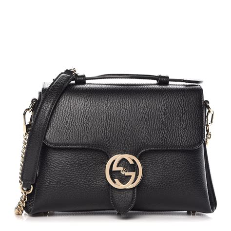 gucci icon interlocking top handle bag|gucci interlocking bag small.